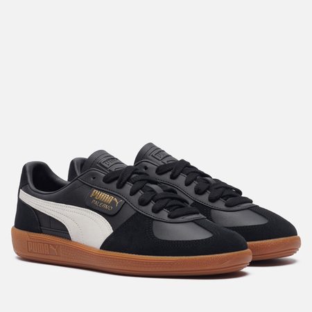 Кроссовки Puma Palermo Leather, цвет чёрный