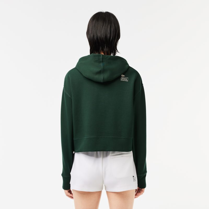 Женская толстовка Lacoste свободного кроя с капюшоном 2