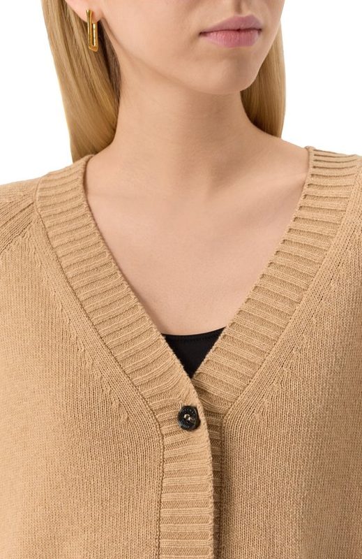 Кардиган из шерсти вискозы Weekend Max Mara 5
