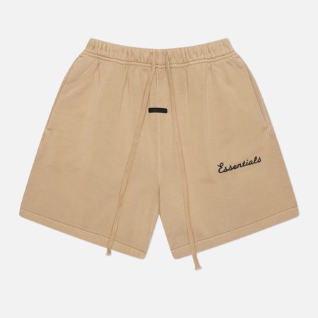Мужские шорты Fear of God ESSENTIALS Training Classic Fit, цвет бежевый
