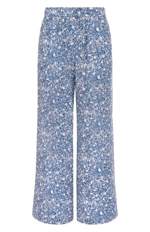 Шелковые брюки Weekend Max Mara