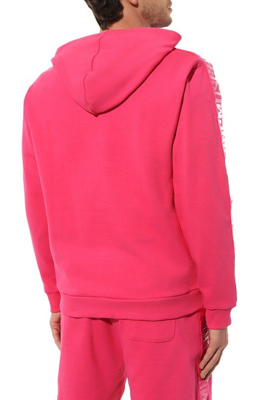 Хлопковое худи Moschino 4
