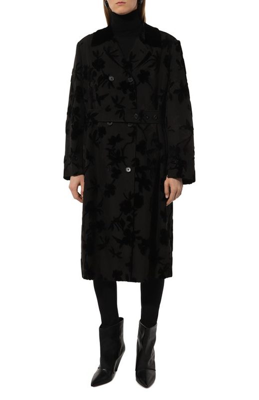 Пальто из вискозы и хлопка Ports 1961 3