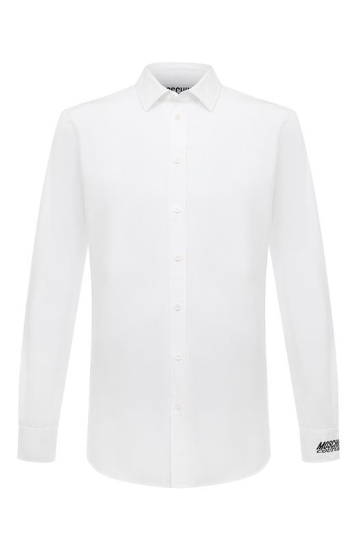 Хлопковая рубашка Moschino