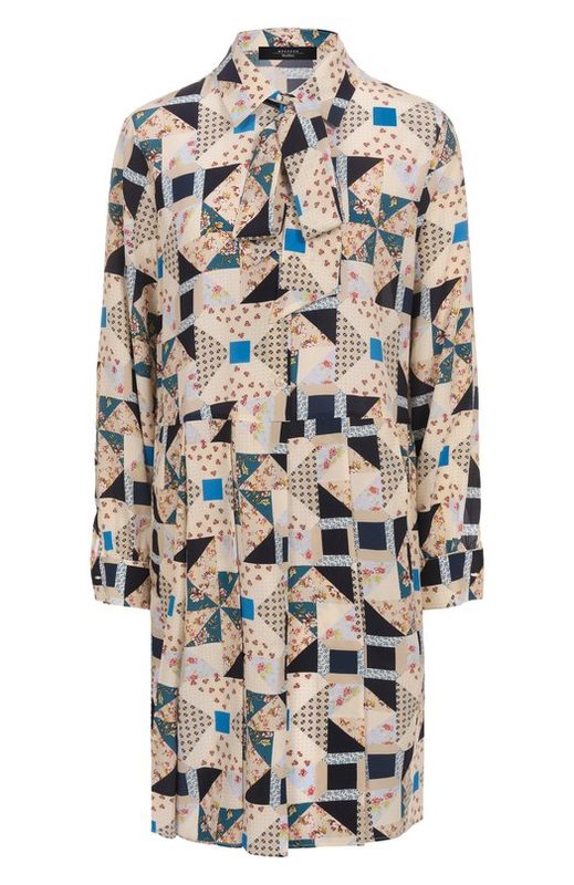 Шелковое платье Weekend Max Mara