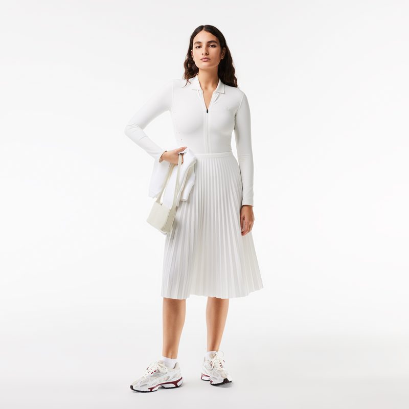 Женская плиссированная юбка Lacoste 3