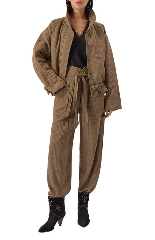 Брюки из вискозы и хлопка Isabel Marant Etoile 2
