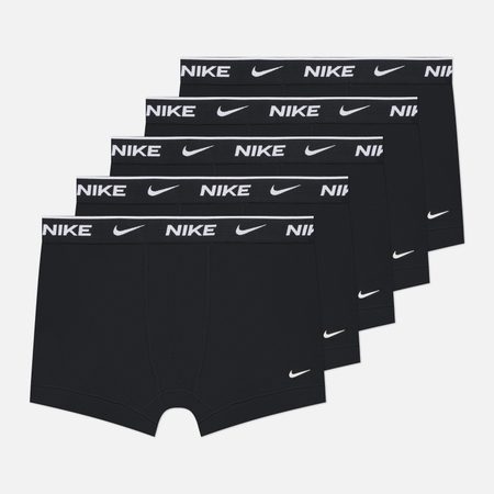 Комплект мужских трусов Nike Underwear Trunk 5-Pack, цвет чёрный