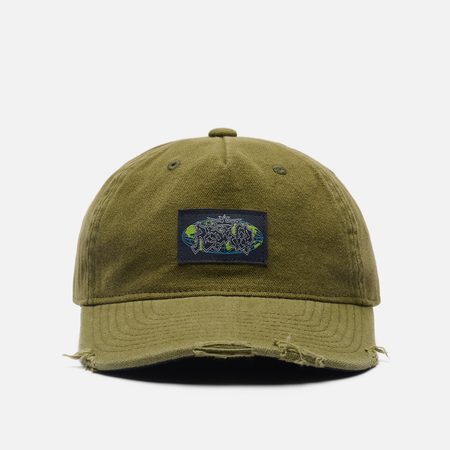 Кепка RIPNDIP Worldwide Madness Snapback, цвет оливковый