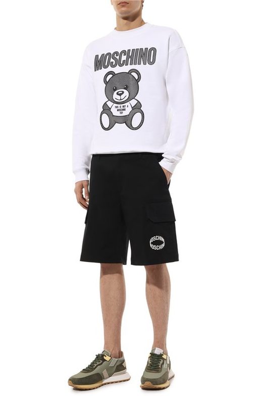 Хлопковые шорты Moschino 2
