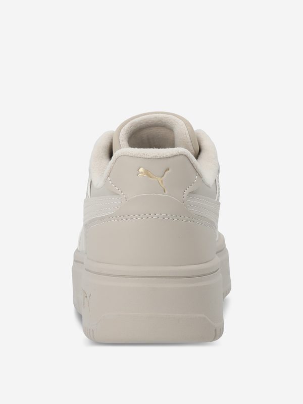 Кеды утепленные для девочек PUMA Rebound Femme Wtr, Бежевый 3