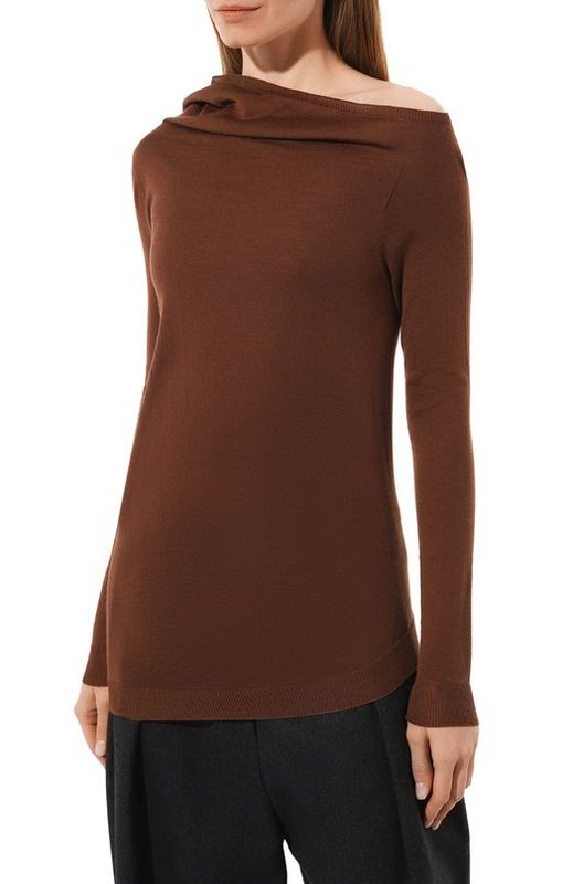 Шерстяной пуловер Alberta Ferretti 3