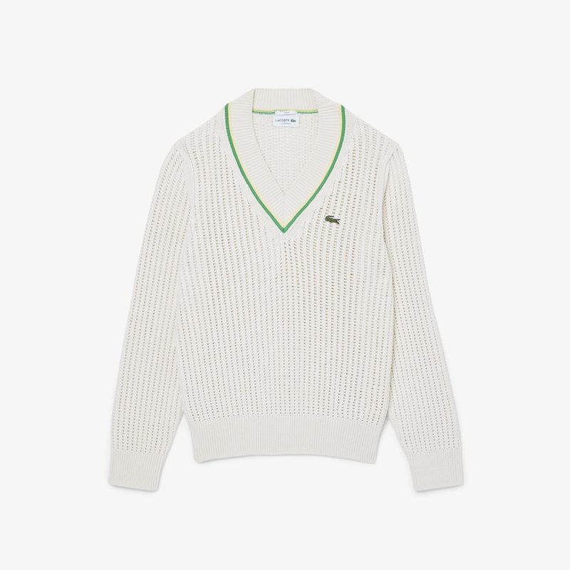 Свитер Lacoste унисекс из органического хлопка 5