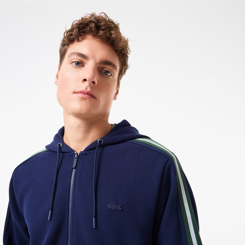 Мужская толстовка Lacoste с капюшоном на молнии 3