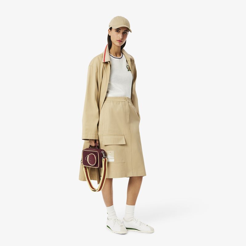 Женская юбка Lacoste из хлопка 3