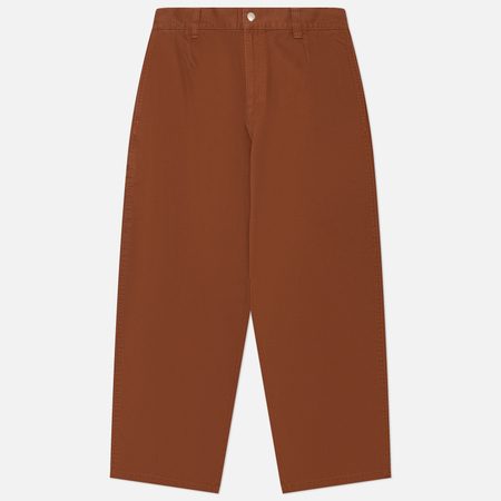Мужские брюки Stussy Workgear Twill, цвет коричневый