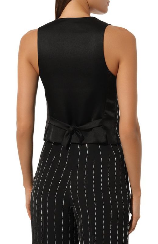 Жилет с отделкой стразами Forte Dei Marmi Couture 4
