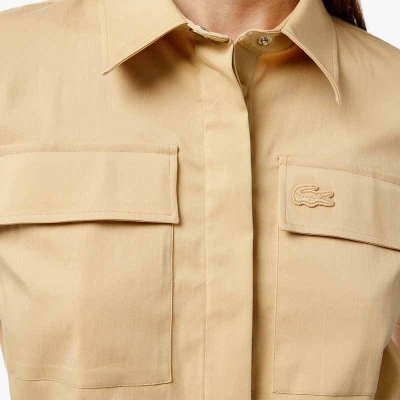 Женская лёгкая рубашка Lacoste 5