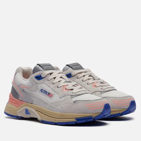 Женские кроссовки Autry Hyperway Low Mesh/Suede, цвет серый