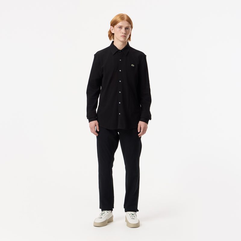 Мужская хлоповая рубашка Lacoste 4
