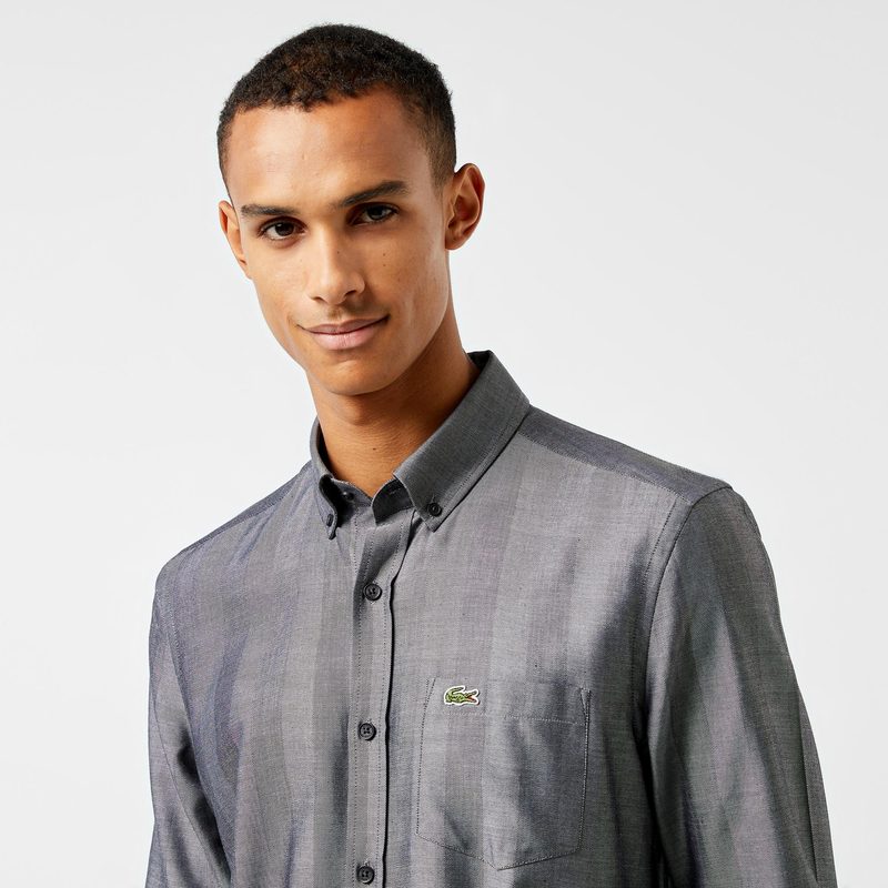 Мужская рубашка Lacoste приталенного кроя 3
