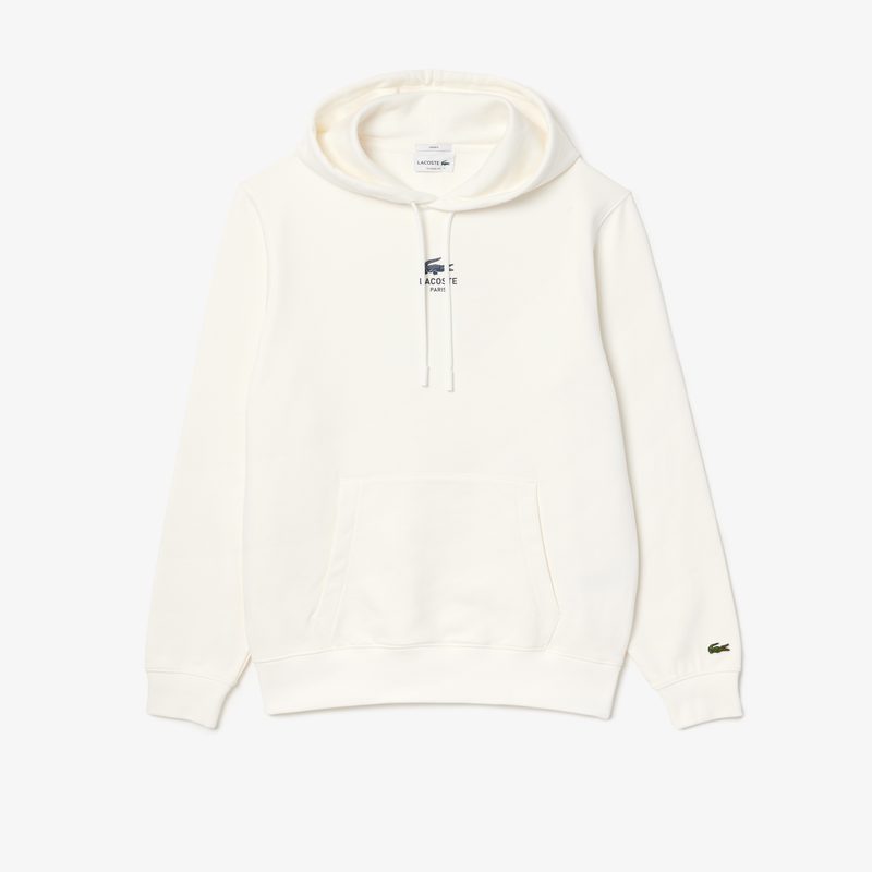 Хлопковая толстовка Lacoste унисекс с капюшоном 5
