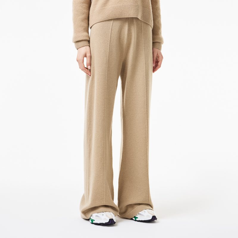 Женские шерстяные брюки Lacoste свободного кроя 3