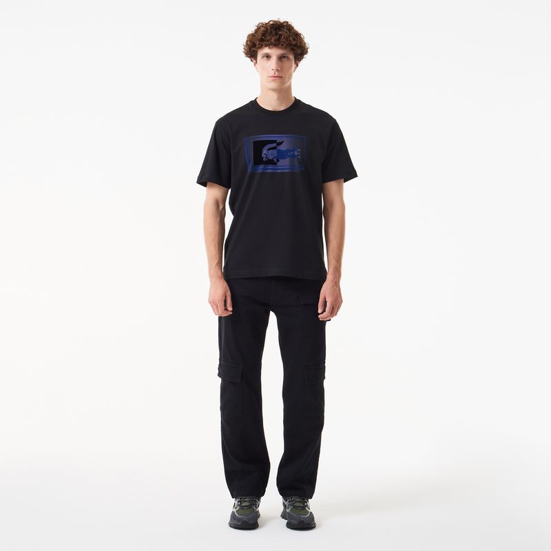 Мужские брюки-карго Lacoste свободного кроя