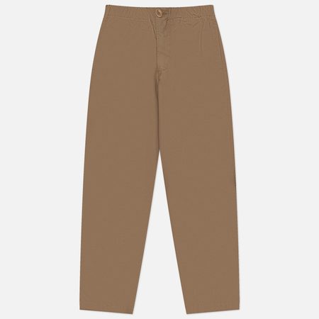Мужские брюки Norse Projects Ezra Regular Mineral Dyed Fine Twill, цвет бежевый