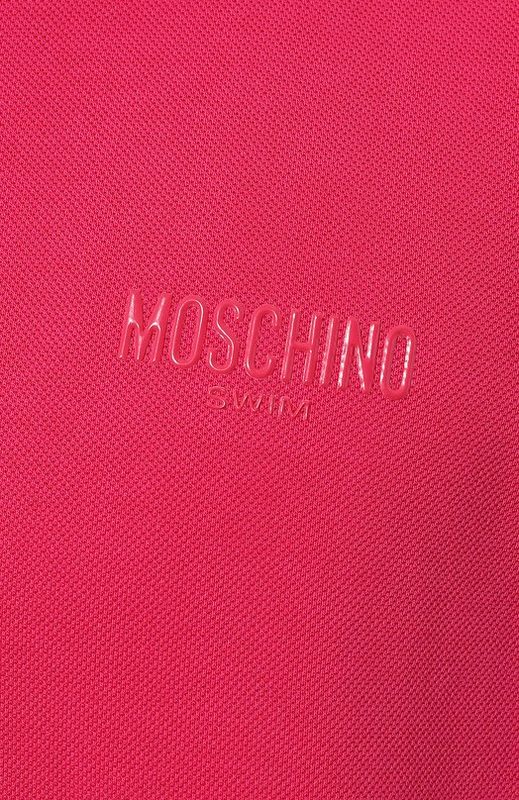 Хлопковое поло Moschino 5