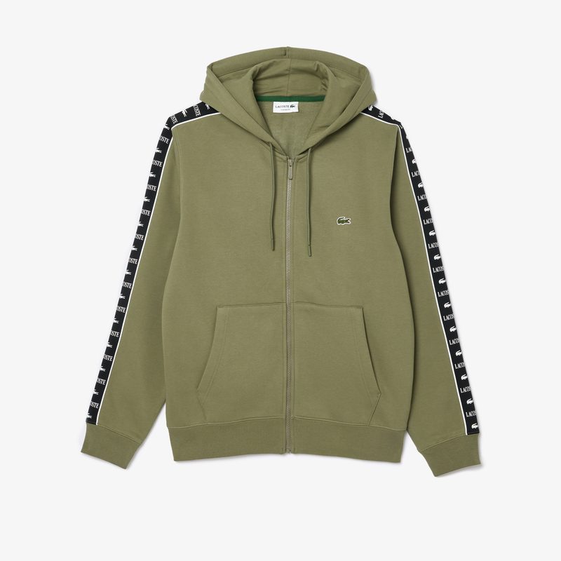 Мужская толстовка Lacoste стандартного кроя из хлопка на молнии 5