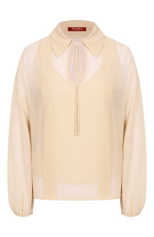 Шелковая блузка Max Mara Studio
