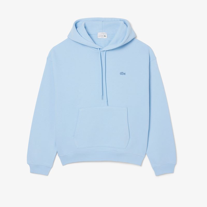 Хлопковый свитшот Lacoste унисекс свободного кроя 4