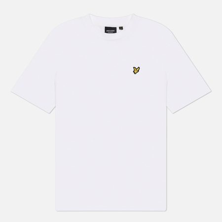 Мужская футболка Lyle & Scott Oversized, цвет белый