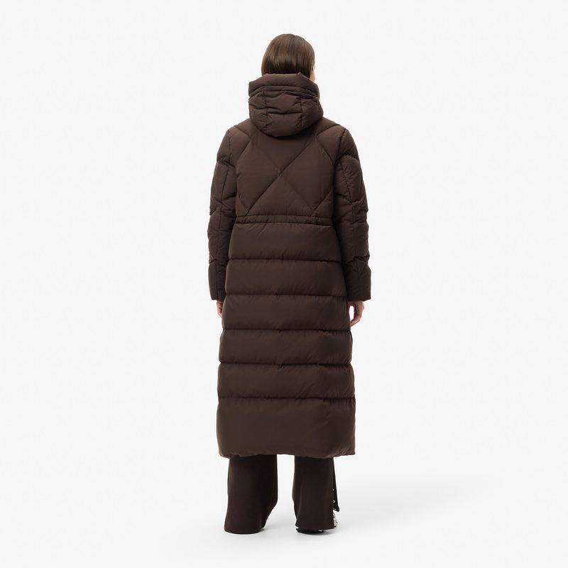 Женская парка Lacoste с капюшоном 2