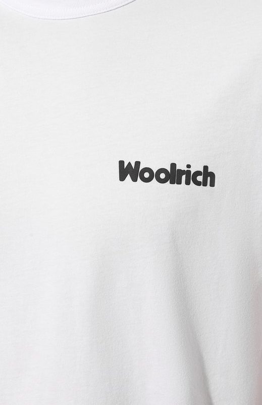 Хлопковая футболка Woolrich 5