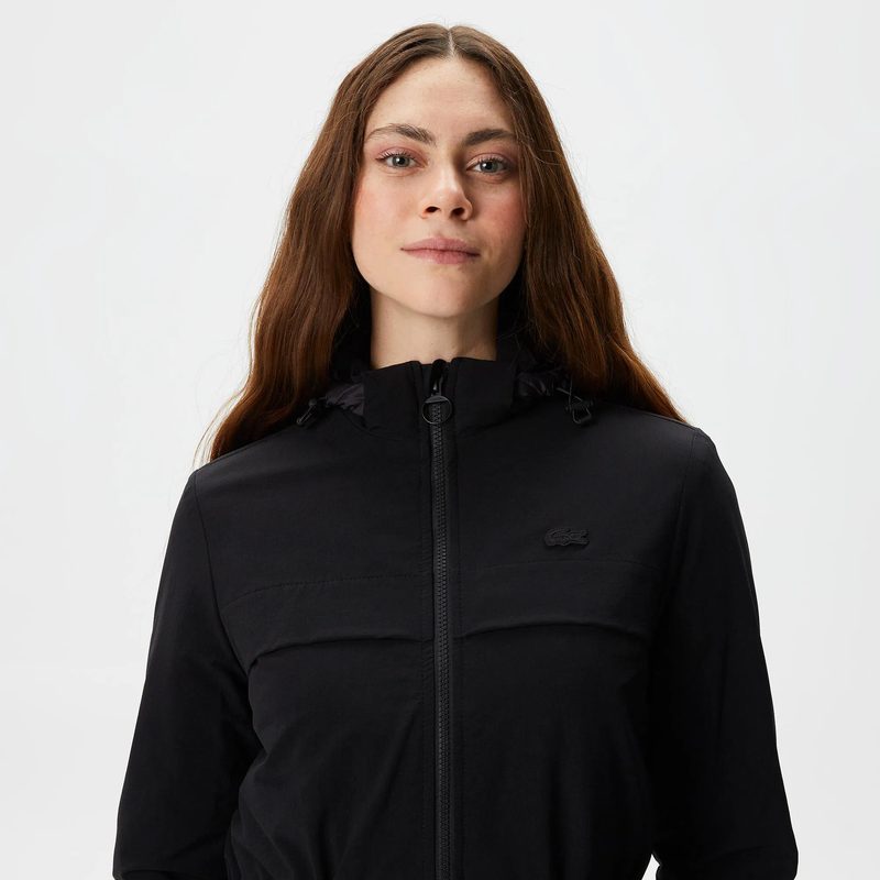 Женская утеплённая куртка-парка Lacoste с эластичным поясом 3