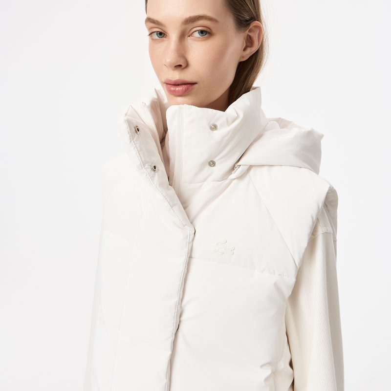 Женский жилет Lacoste с капюшоном 3
