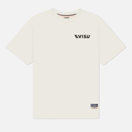 Мужская футболка Evisu Heritage Japanese Kite Daicock Printed, цвет белый