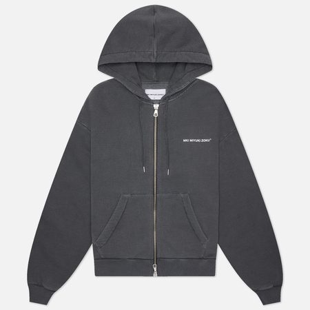 Мужская толстовка MKI MIYUKI ZOKU Uniform Zip Hoodie, цвет чёрный