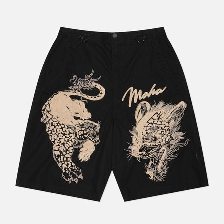 Мужские шорты maharishi Chimera Oversized Snocord, цвет чёрный
