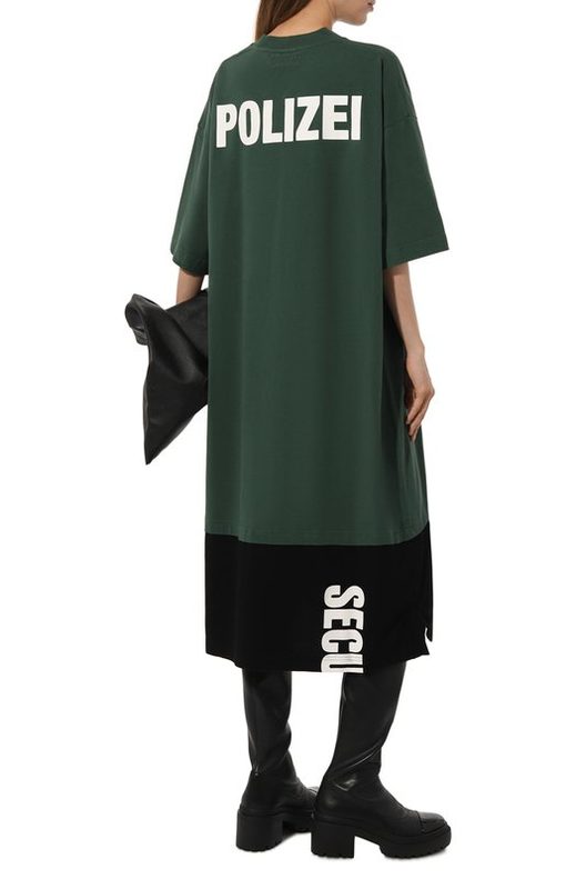 Хлопковое платье VETEMENTS 2