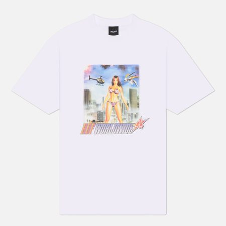 Мужская футболка HUF In The Skies, цвет белый