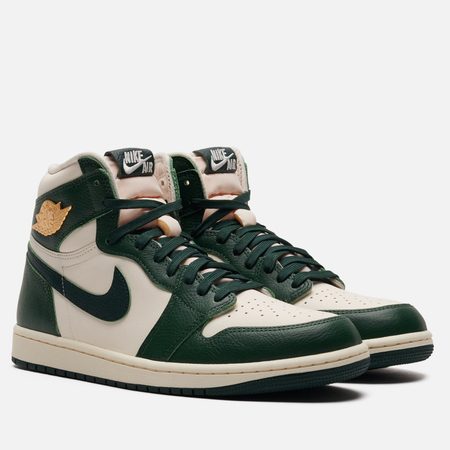 Кроссовки Jordan Wmns Air Jordan 1 Retro High OG, цвет зелёный