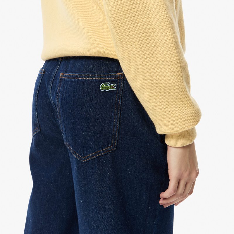 Женские джинсы Lacoste свободного кроя 4