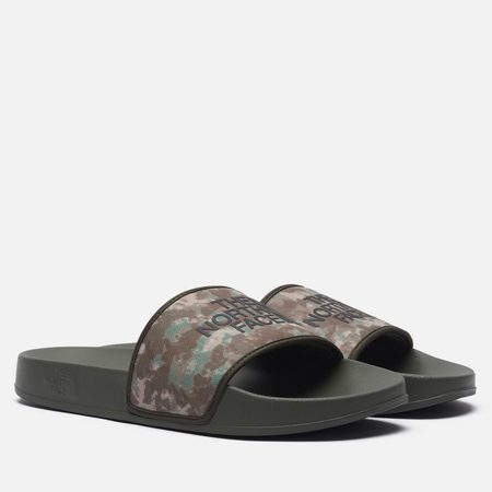 Мужские сланцы The North Face Basecamp Slide III, цвет камуфляжный
