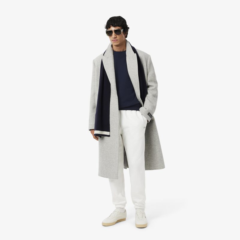 Хлопковый свитшот Lacoste свободного кроя унисекс 4