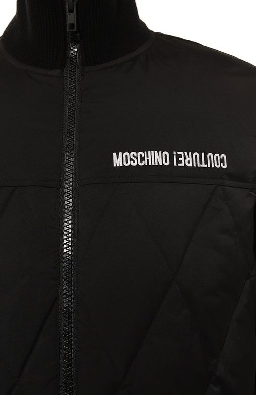 Комбинированная куртка Moschino 5