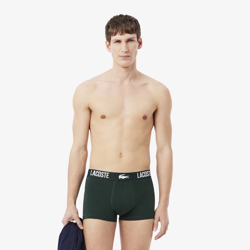 Мужское хлопковое нижнее бельё Lacoste (3 ед.)