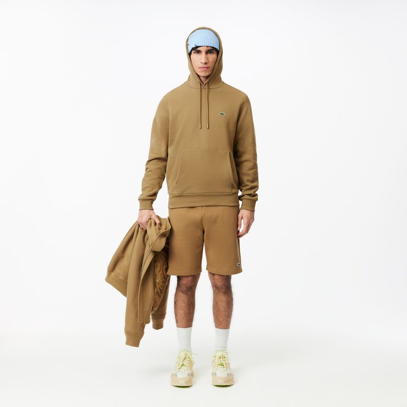 Мужское худи Lacoste классического кроя с флисом 4